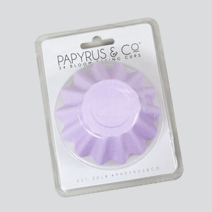 PASTEL LILAC Bloom disposable Baking Cups (24 pack)