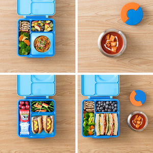 OMIE OMIEBOX HOT & COLD BENTO BOX - BLUE SKY by