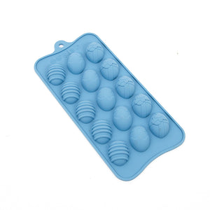SPRINKS SILICONE MOULD - SMALL DECORATED EASTER EGG