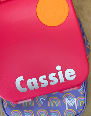 First name only - Vinyl Label $9 for all labels