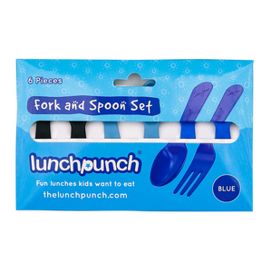 FORK AND SPOON SET - Blue