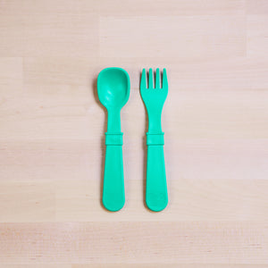 Replay Spoon and Fork set - 12 Piece Rainbow