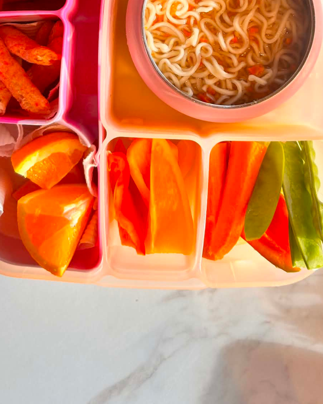Sending Noodles to School