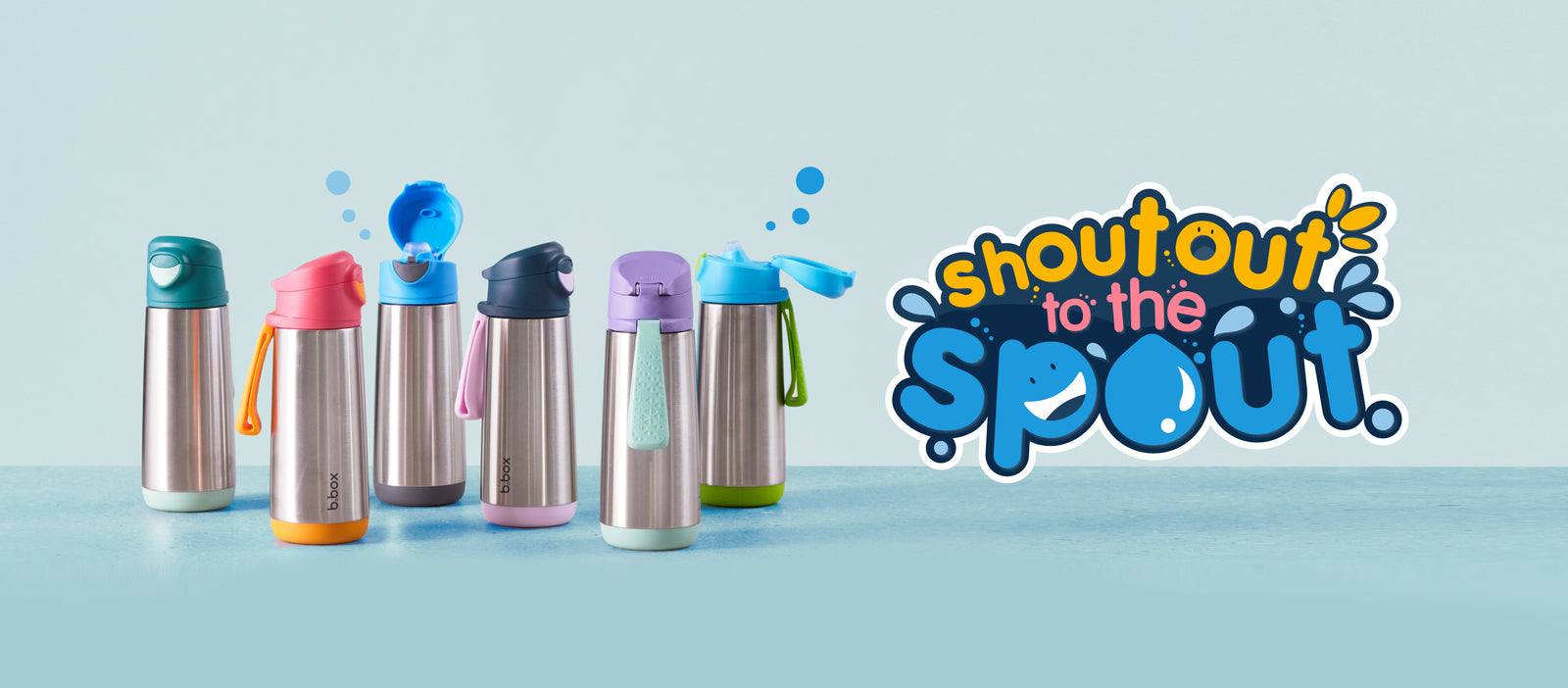 B.Box Insulated Sports Spout 500ml Water Bottle