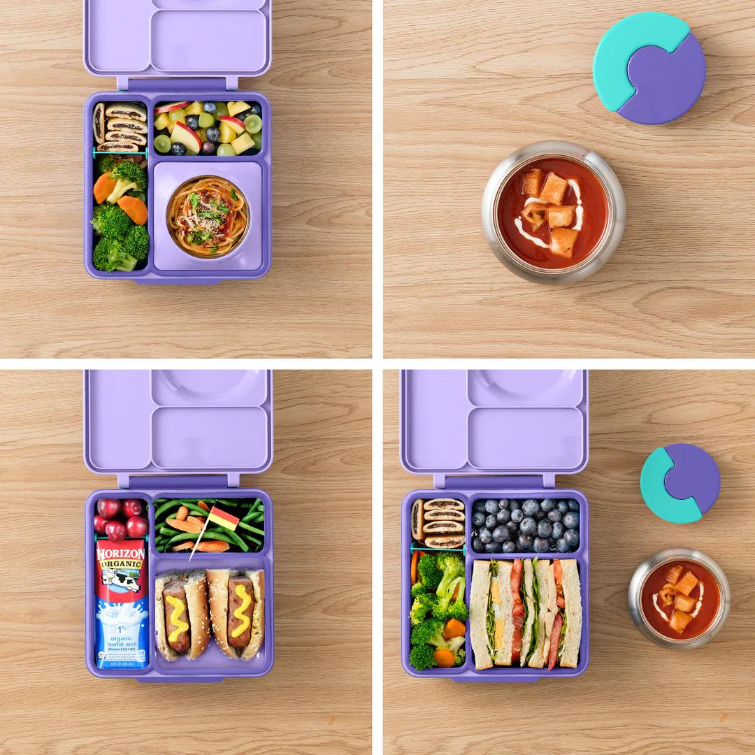 Lunch Boxes with a Thermos inside
