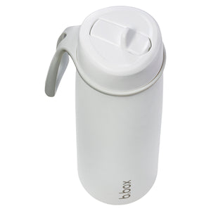 B.box 690mL Insulated Flip Top Bottle - white out - PRE-ORDER