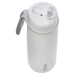 B.box 690mL Insulated Flip Top Bottle - white out - PRE-ORDER