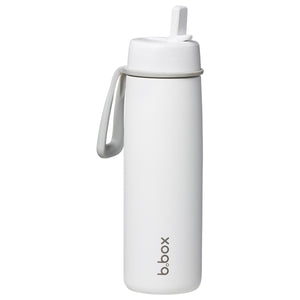 B.box 690mL Insulated Flip Top Bottle - white out - PRE-ORDER