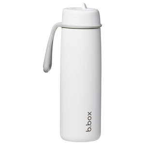 B.box 690mL Insulated Flip Top Bottle - white out - PRE-ORDER