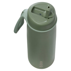 B.box 690mL Insulated Flip Top Bottle - olive - PRE-ORDER