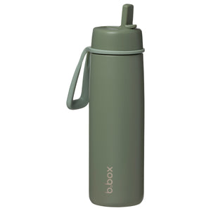 B.box 690mL Insulated Flip Top Bottle - olive - PRE-ORDER