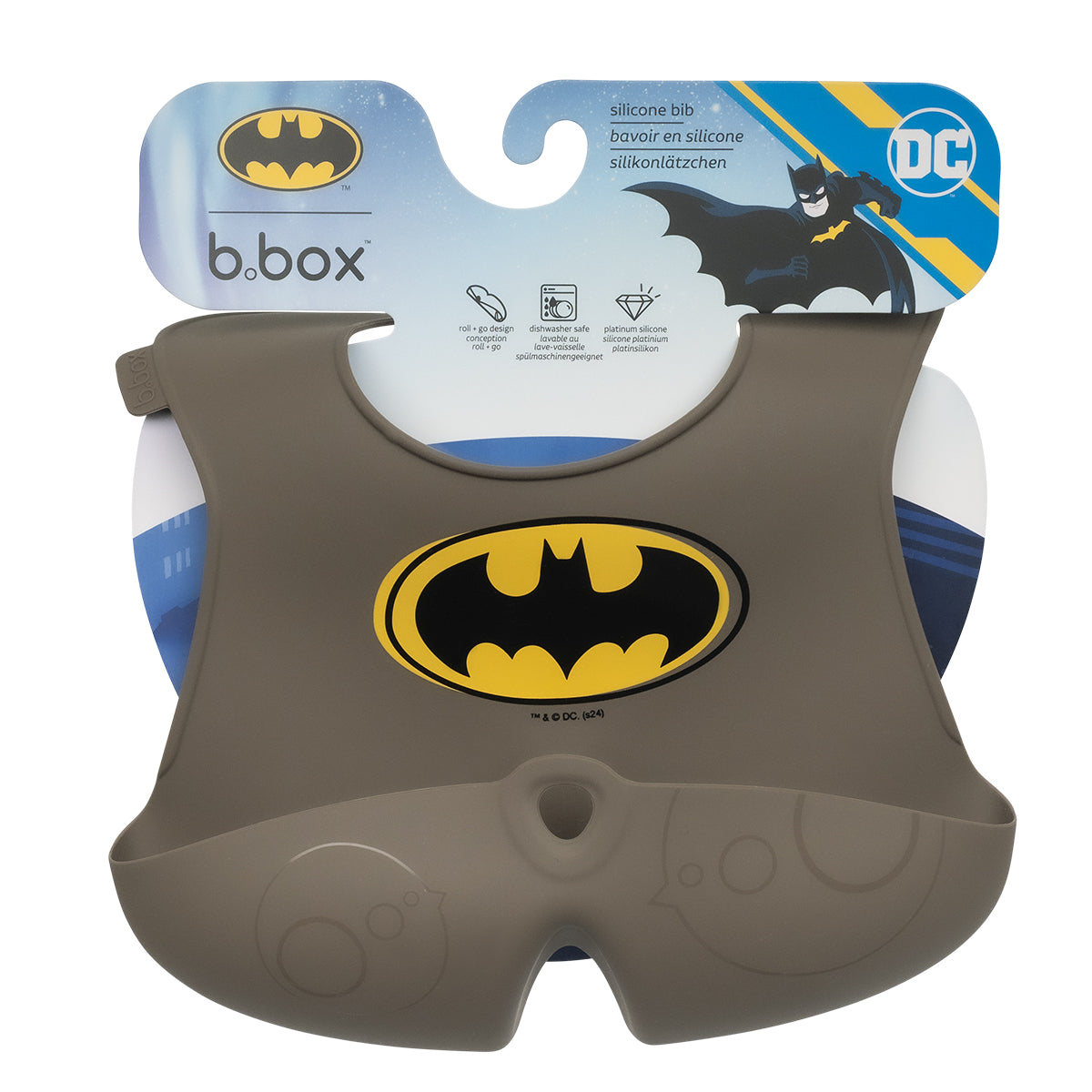 B.Box Silicone Bib - Batman Limited Edition