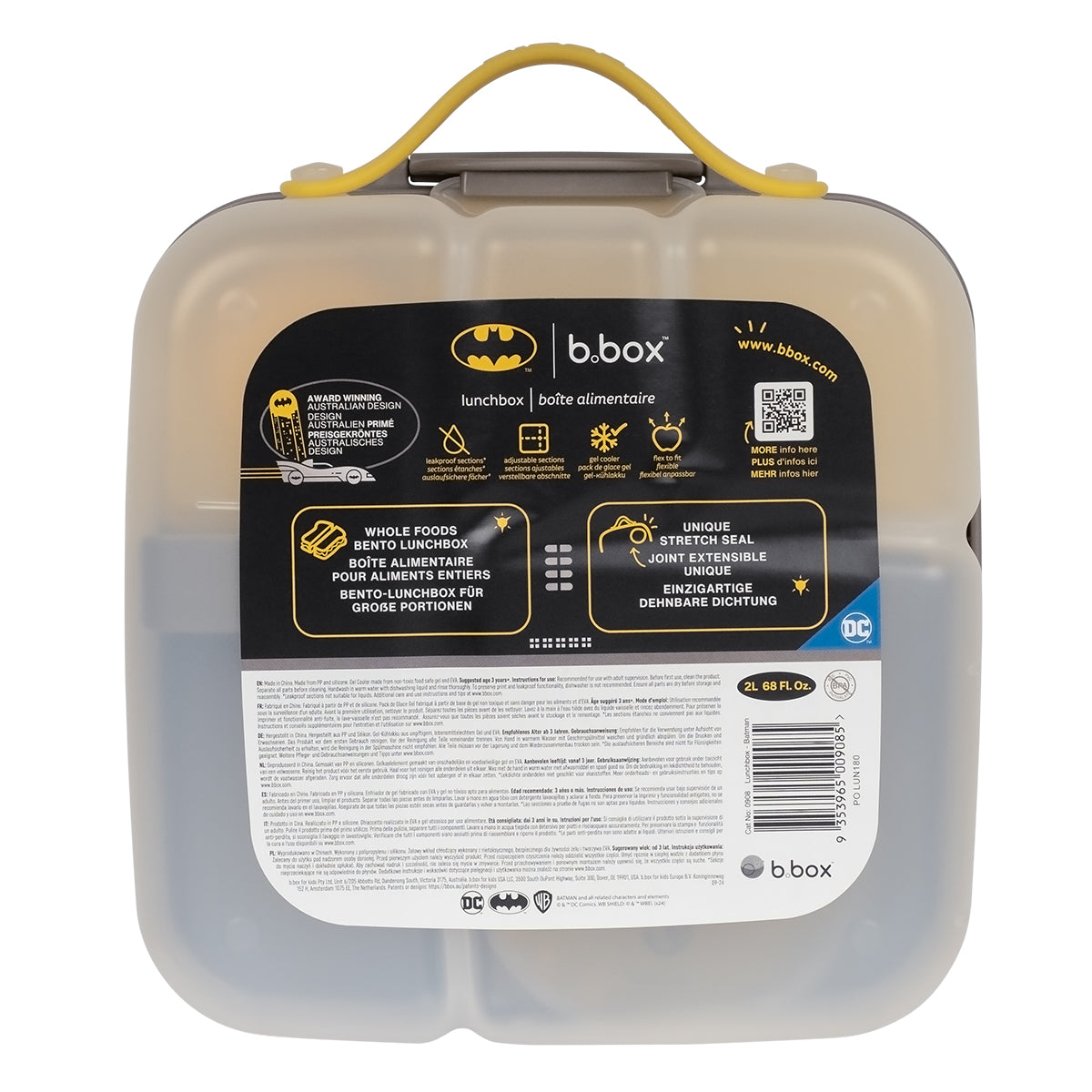 B Box - Lunch Box Large - Batman