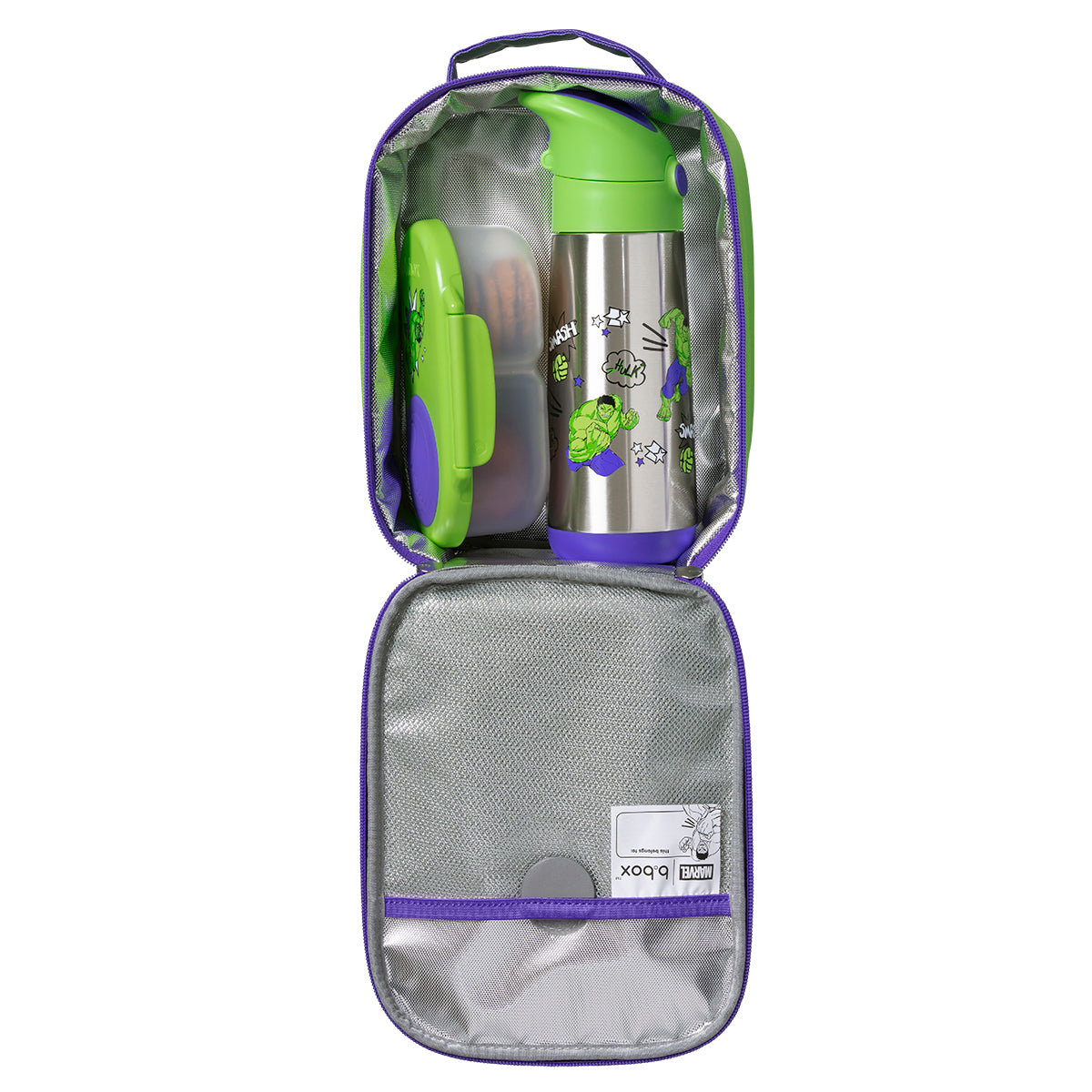 B.box Flexi Mini JNR Insulated Lunchbag - Hulk