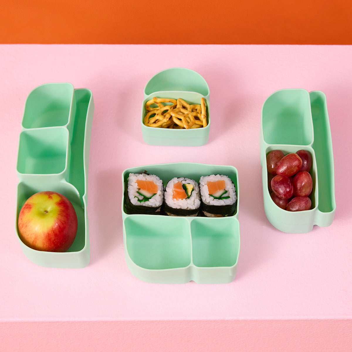 B.Box Silicone Bento Buddy - Lunch - Forest