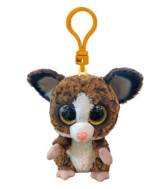 TY Beanie Boos BINKY - bush baby brown clip