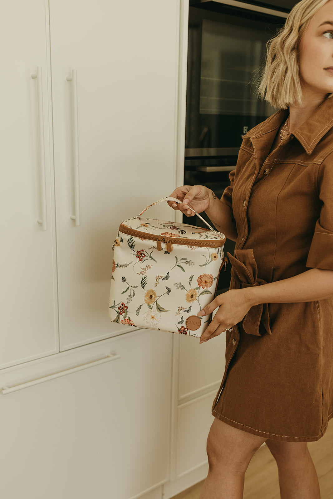 Oioi Midi Insulated Lunch Bag - Wildflower