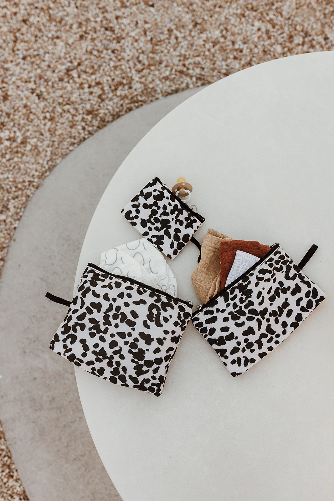 Packing Pouch Trio - Leopard