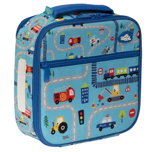 Spencil Little Cooler Lunch Bag + Chill Pack - Tiny Town