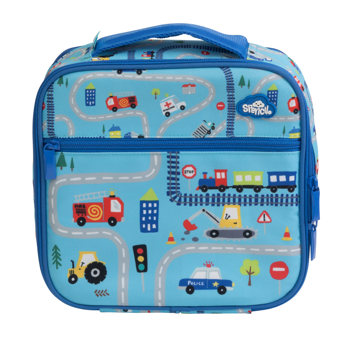 Spencil Little Cooler Lunch Bag + Chill Pack - Tiny Town
