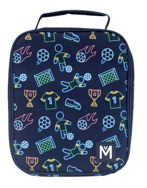 MontiiCo Large Insulated Lunch Bag - Goal Keeper