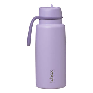 B.box Insulated Flip Top 1 Litre Drink Bottle - Lilac Love