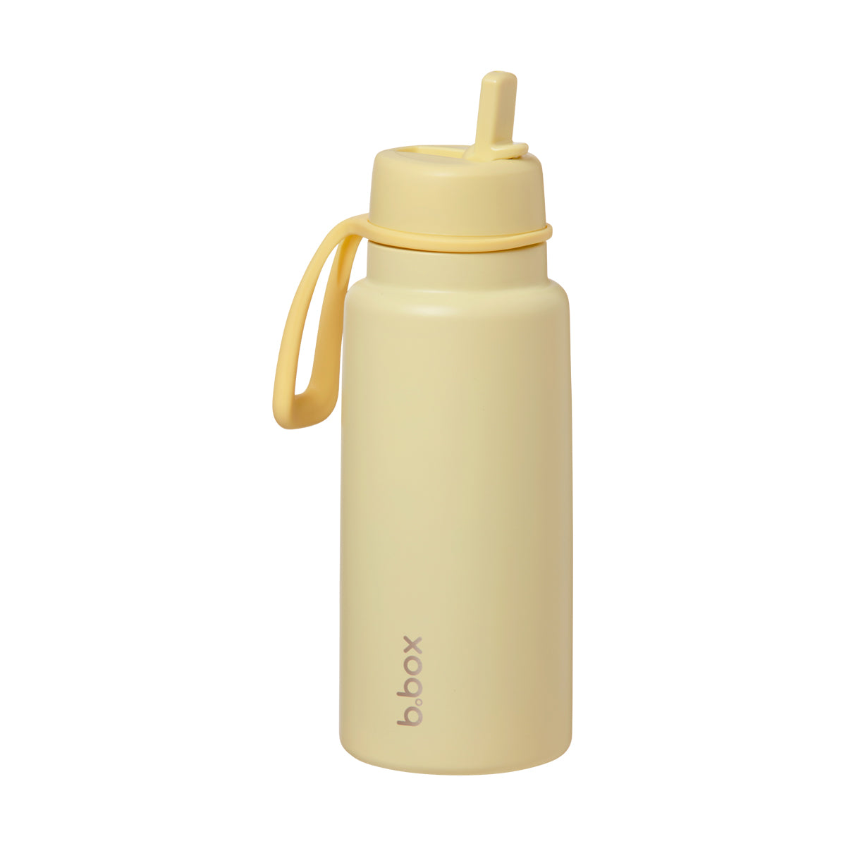 B.box Insulated Flip Top 1 Litre Drink Bottle - Lemon Twist
