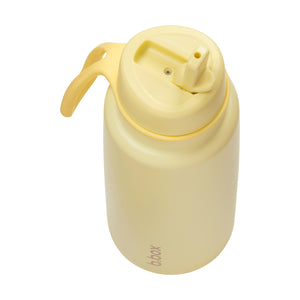 B.box Insulated Flip Top 1 Litre Drink Bottle - Lemon Twist