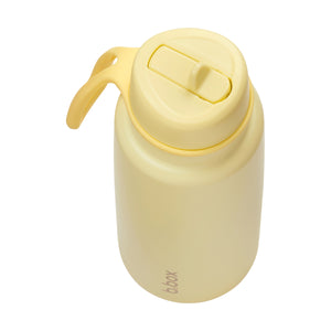 B.box Insulated Flip Top 1 Litre Drink Bottle - Lemon Twist