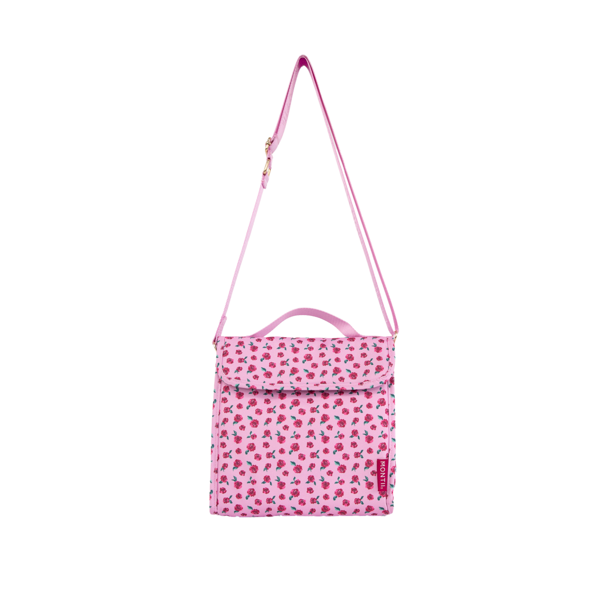 MontiiCo Insulated Lunch Carrier - Rose Garden