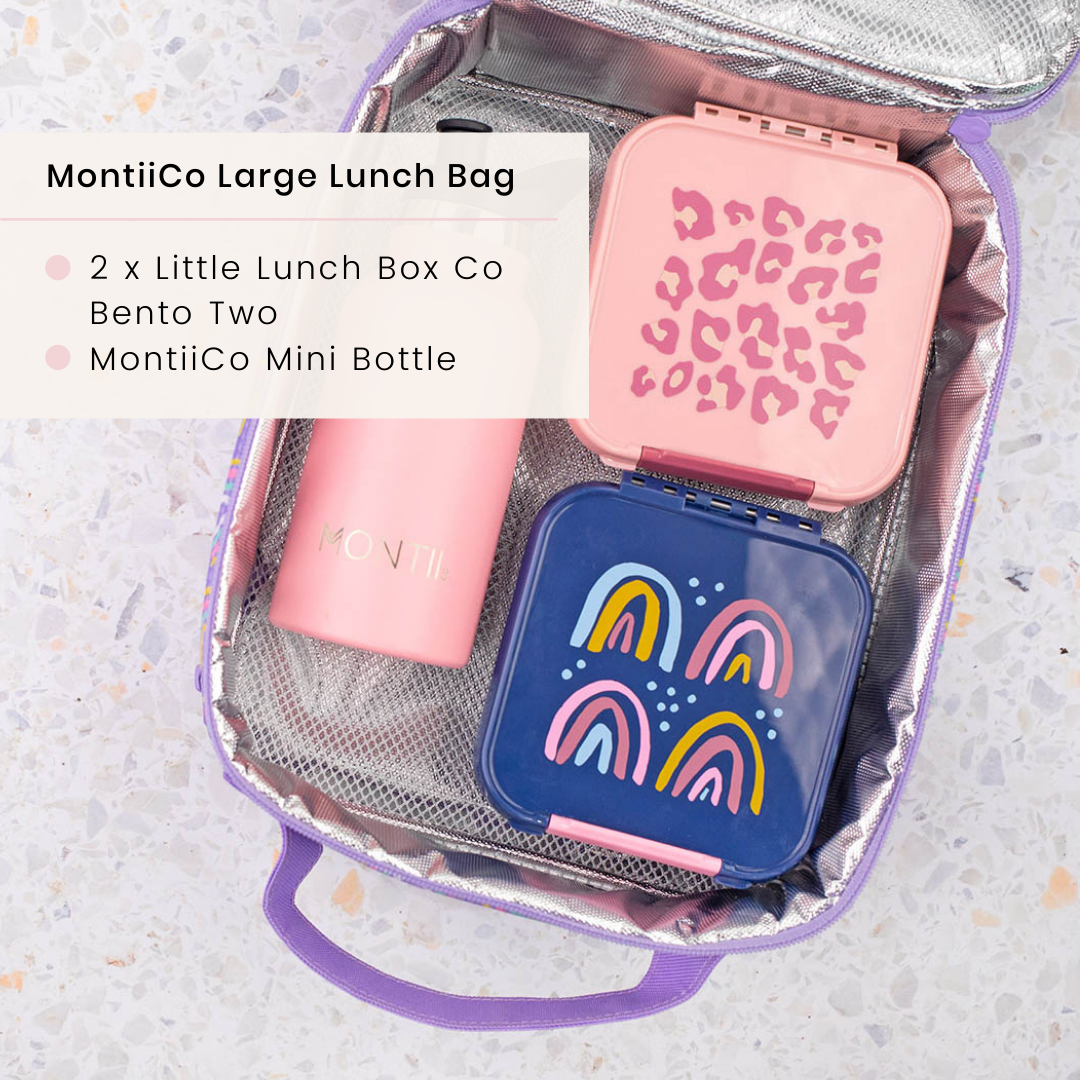 Montiico Insulated Lunch bag - Confetti - large