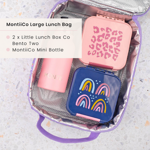 Montiico Insulated Lunch bag - Midnight - large