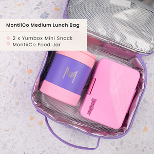 MontiiCo Medium Insulated Lunch Bag - Aurora