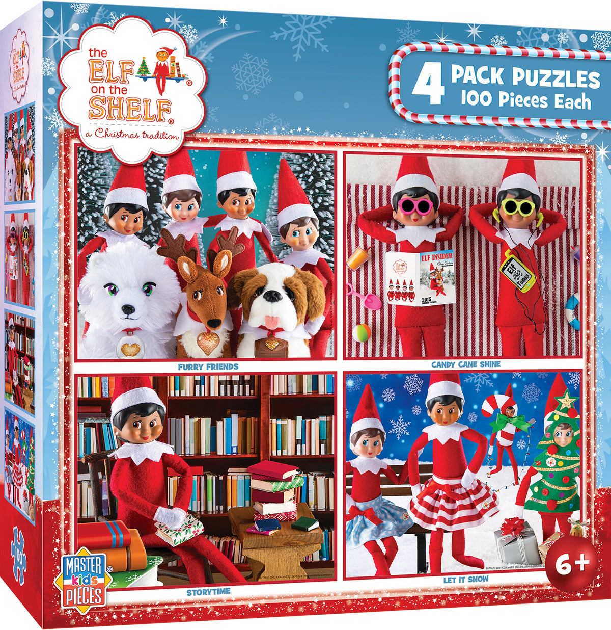 Elf on the Shelf 4 Puzzle Pack