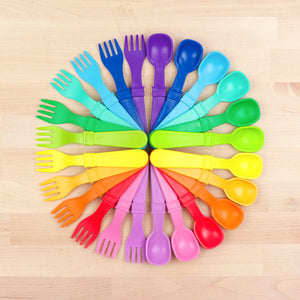 Replay Spoon and Fork set - 12 Piece Rainbow