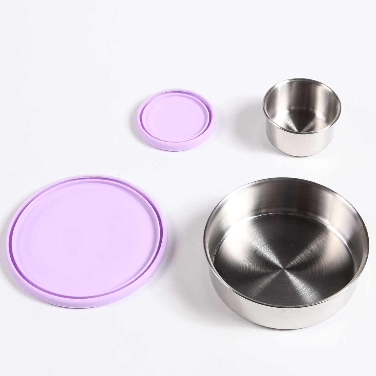 Ecococoon Stainless Steel Snack Pots - Grape