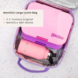 MontiiCo Large Insulated Lunch Bag - Friends Forever