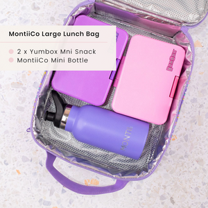 MontiiCo Large Insulated Lunch Bag - Friends Forever