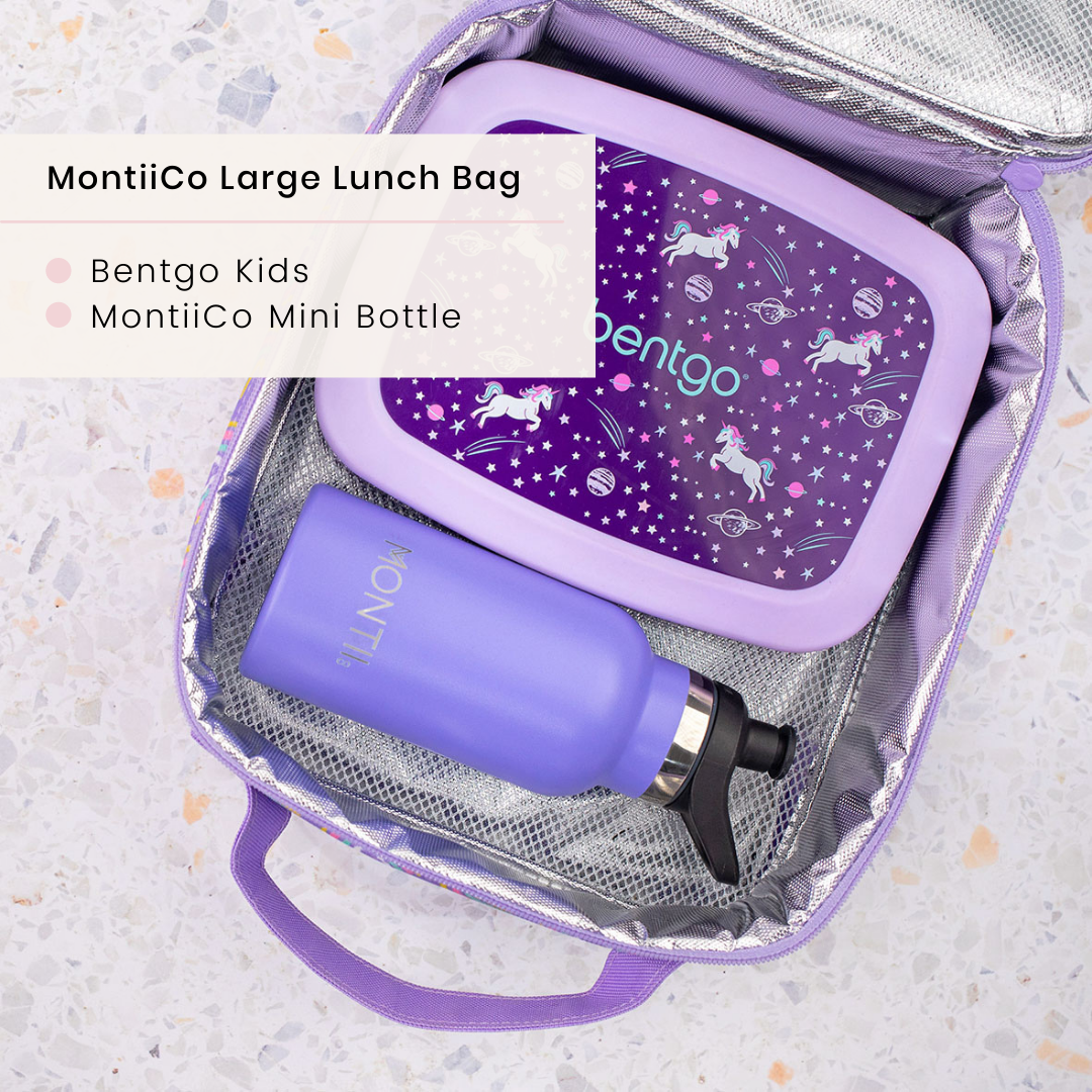 Montiico Insulated Lunch bag - Midnight V2 - large