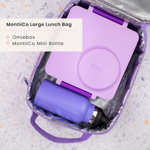 Montiico Insulated Lunch bag - Midnight - large