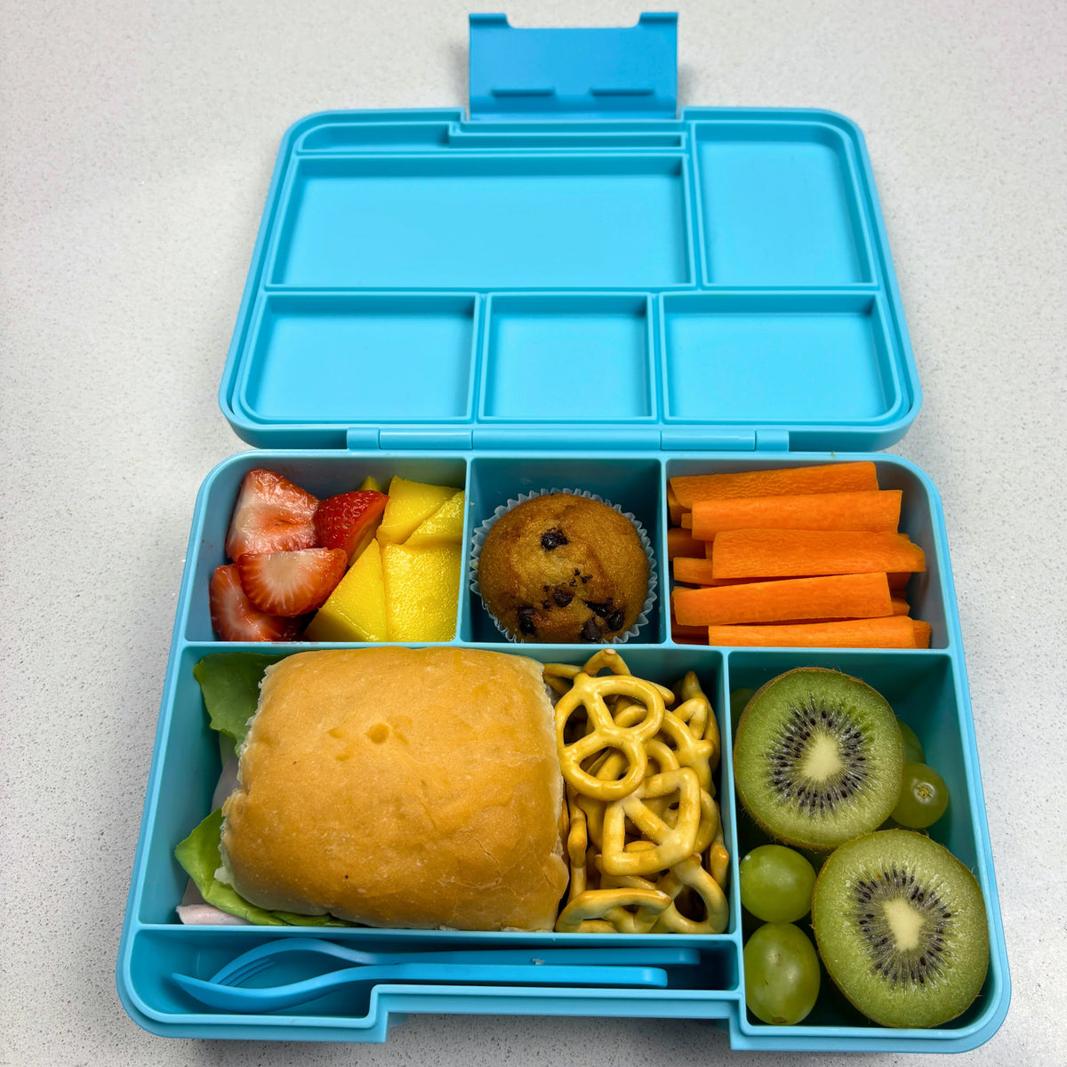 LunchPop Kids Lunch Box – Blue Pop