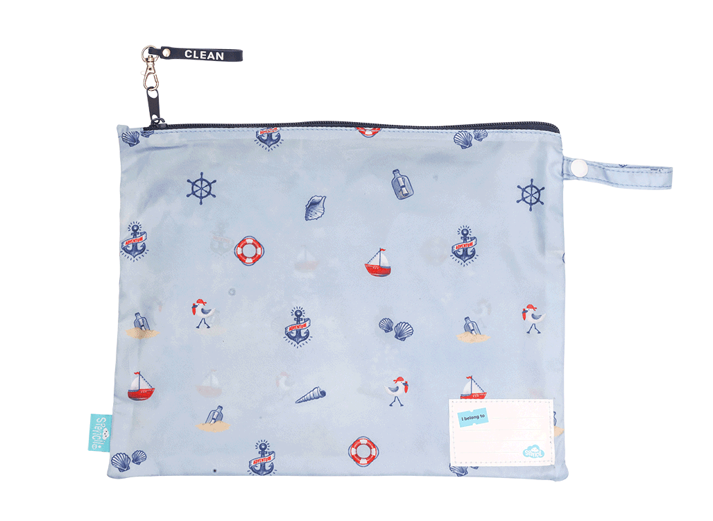 Spencil Little Clean and Dirty Bags - Little Sailor