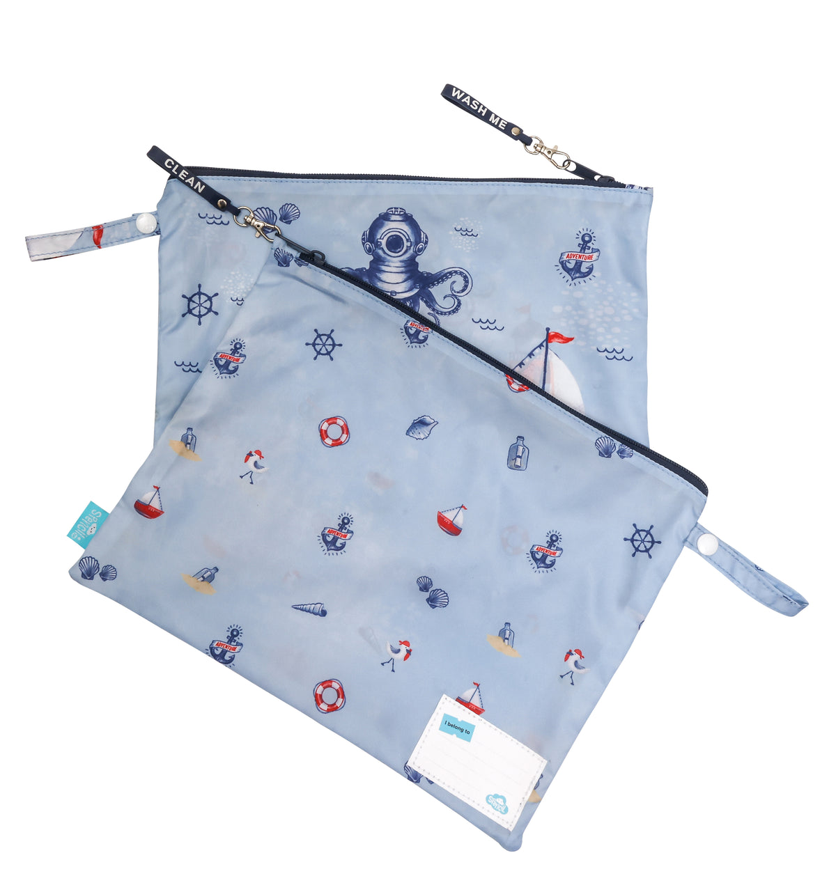 Spencil Little Clean and Dirty Bags - Little Sailor