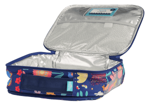 Spencil Big Cooler Lunch Bag + Chill Pack -Flower Power