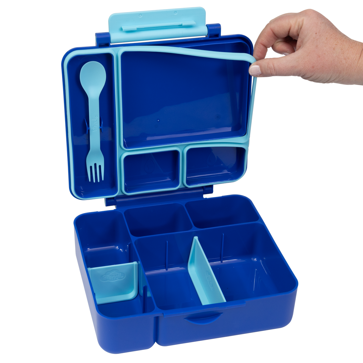 Spencil All in one Lunch box - Azure