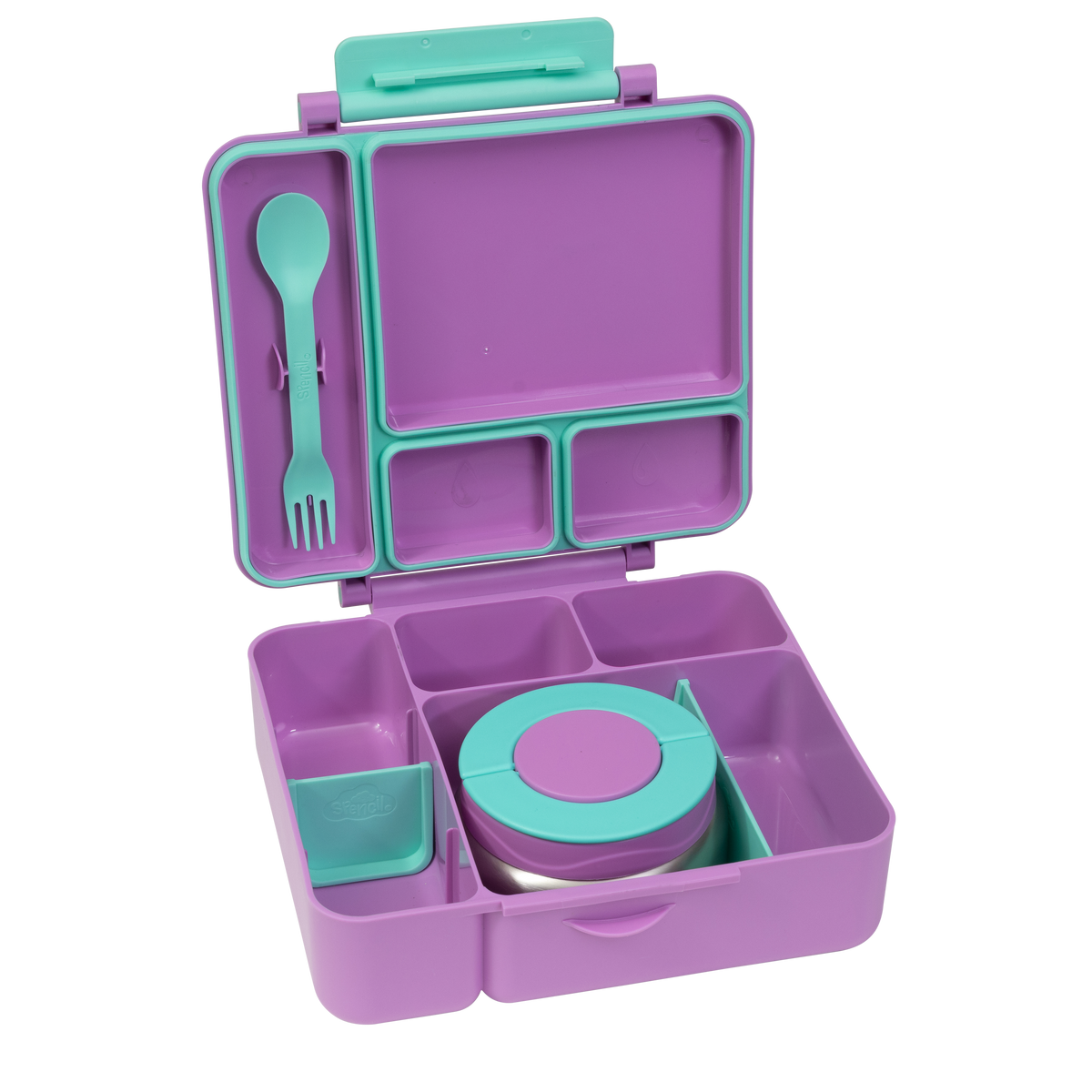 Spencil All in one Lunch box - Lilac