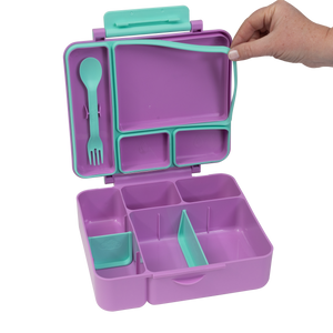 Spencil All in one Lunch box - Lilac