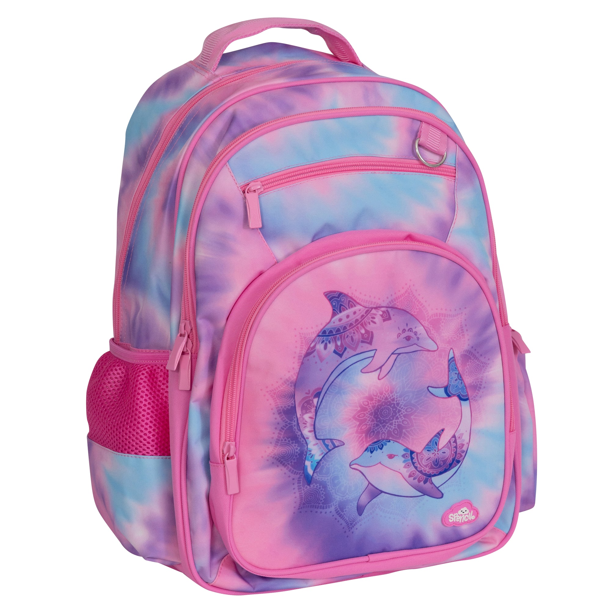 Spencil Big Kids Backpack - Tie Dye Splash