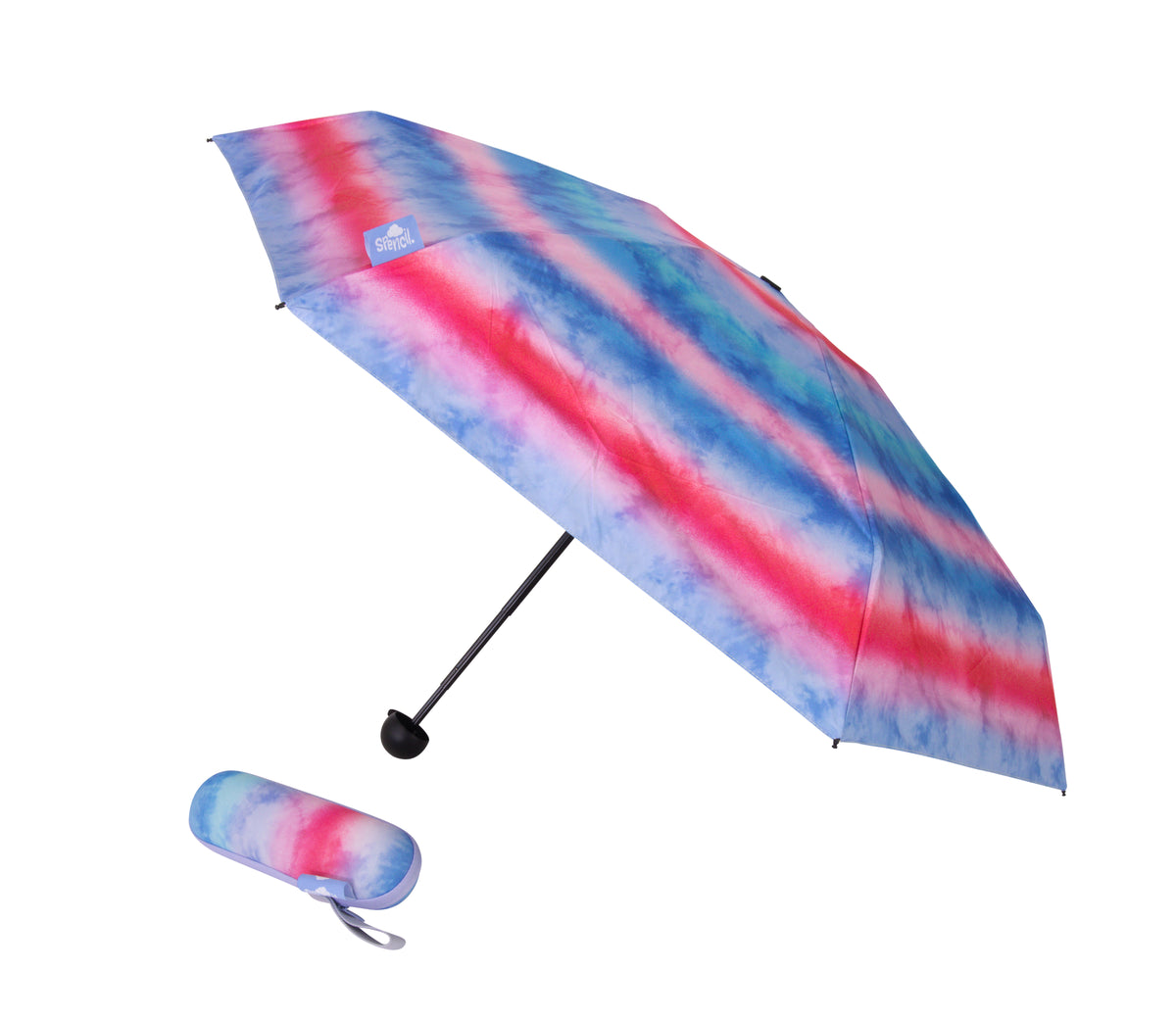 Compact Umbrella - Rainbow Splash