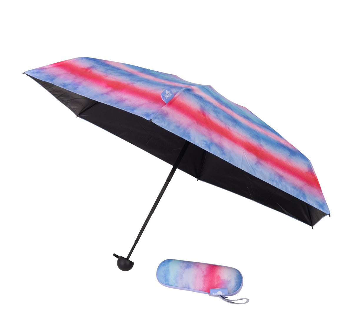 Compact Umbrella - Rainbow Splash